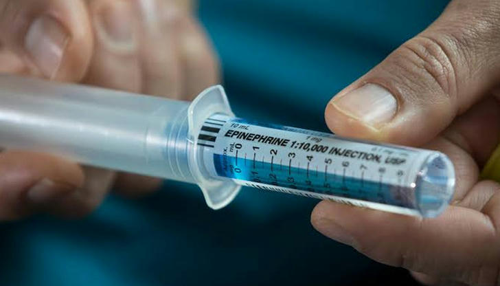 Which medication is typically the first treatment for severe allergic reactions?