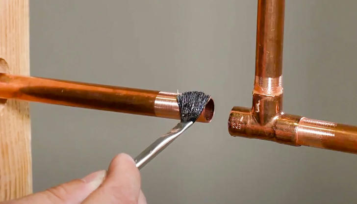 Which pipe requires soldering to create strong, leak-proof joints?