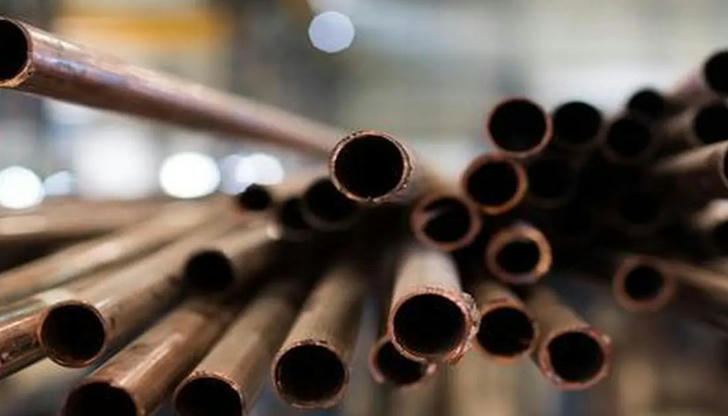 Which material lasts for decades with very low maintenance in potable water?