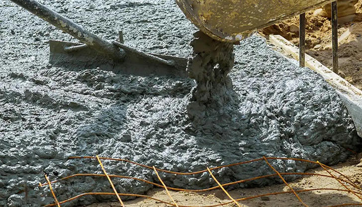 What role does aggregate play in concrete?