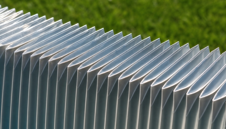 If your outdoor condenser unit aluminum fins get bent by hail, which tool fixes them?