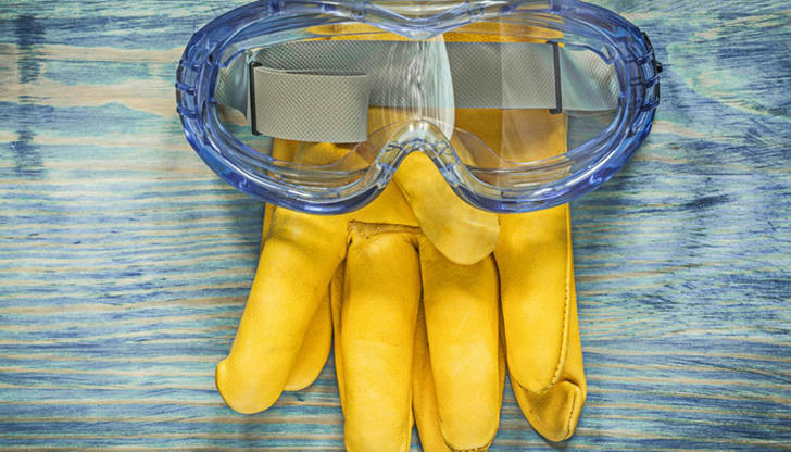 What safety step is needed when using acid cleaners?