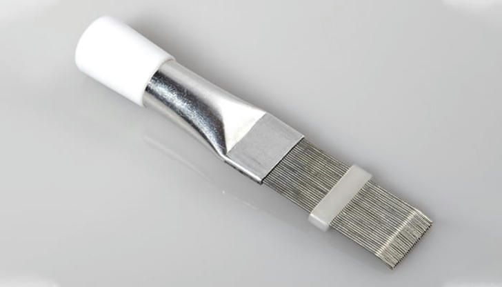 This straightens metal fins — what’s the tool?