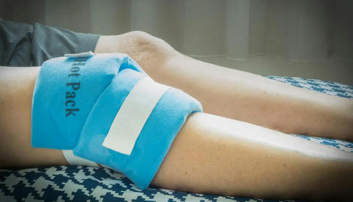 Heat is applied directly to a sore area. Which therapy is this?