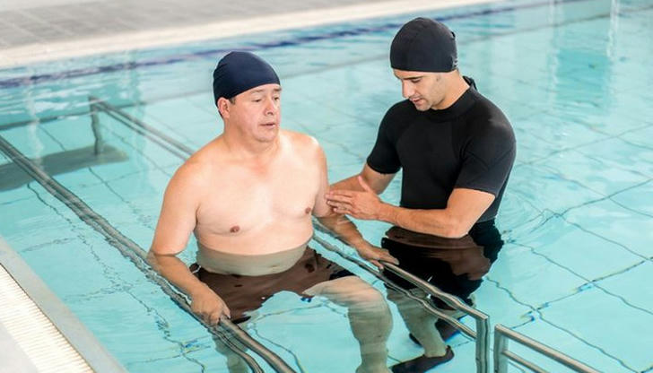Therapy done in water for rehabilitation. Which therapy?