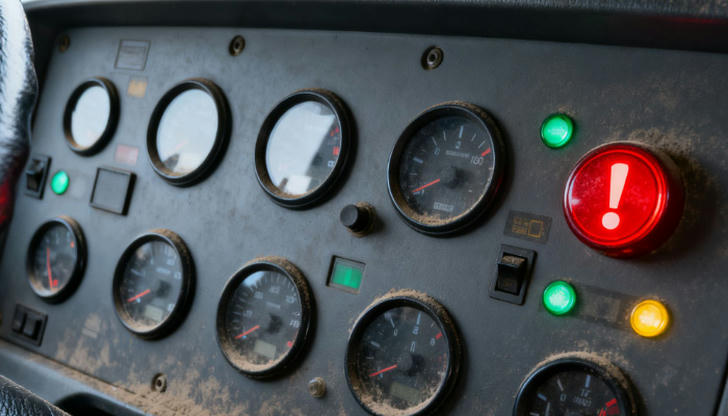 What’s the main purpose of the air brake warning light?
