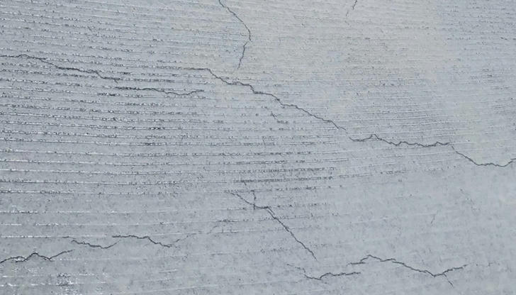 If concrete dries too fast, what problem is more likely?