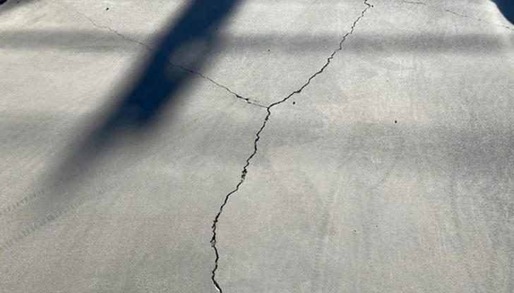 If early cracks appear, what do they often signal?