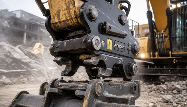 What is the main operational benefit of using a hydraulic Quick Coupler?