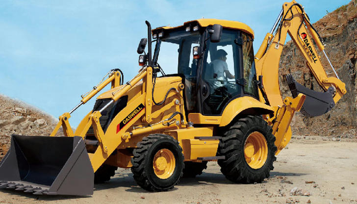 Which machine combines digging and loading in one unit?