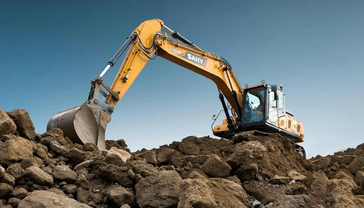 Which machine is safer for cutting and shaping slopes?