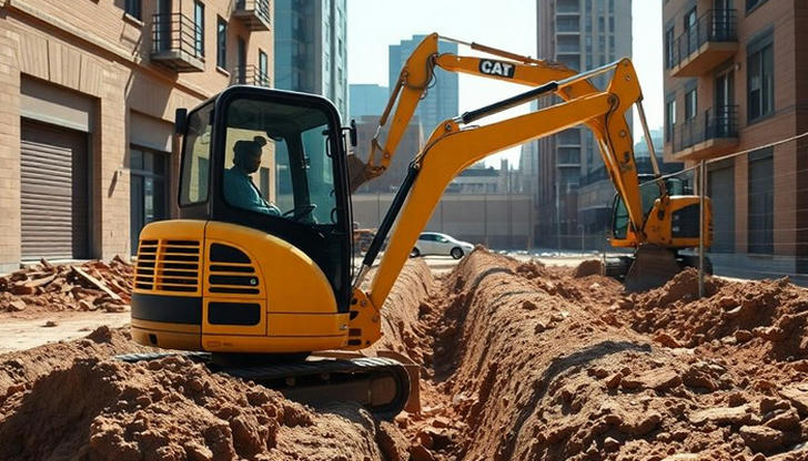 Choosing a smaller machine on a tight site mainly improves what?