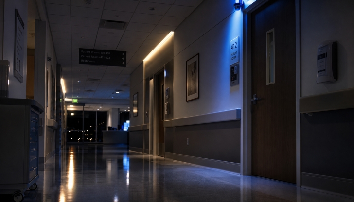 If you hear "Code Blue" broadcast over a hospital hallway loudspeaker, what emergency is occurring?