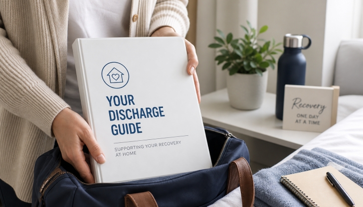 Why is your printed "Discharge Summary" packet considered the most important hospital document you leave with?