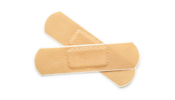 This adhesive strip is commonly used to cover small cuts or minor wounds. What is it?