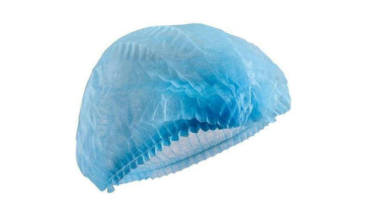 Which disposable item is used to cover hair in sterile hospital environments?