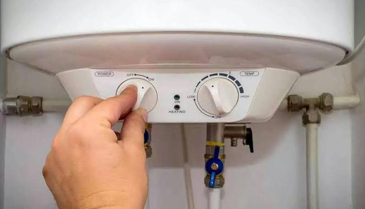You see water pooling under the water heater. What’s step one?