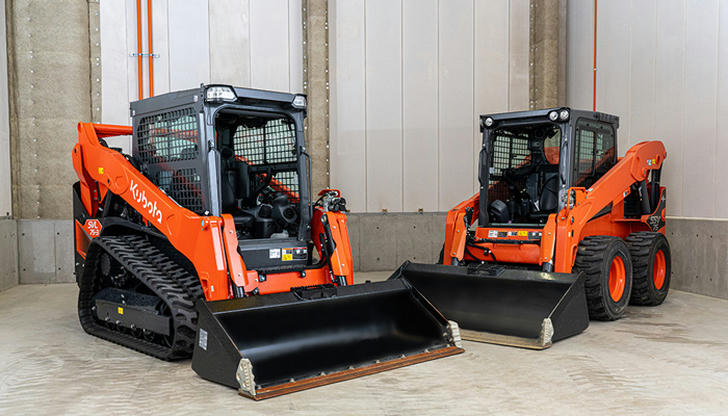Where would a skid steer be preferred over a wheel loader?