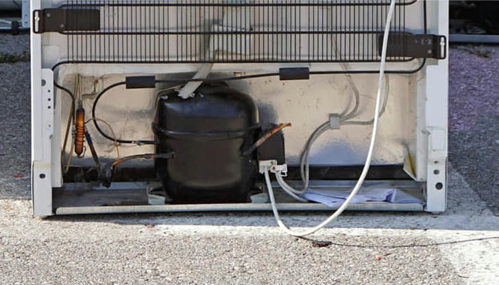 The condenser and compressor usually work together to: