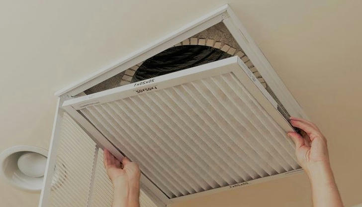 How often should most standard HVAC air filters be replaced under normal use?
