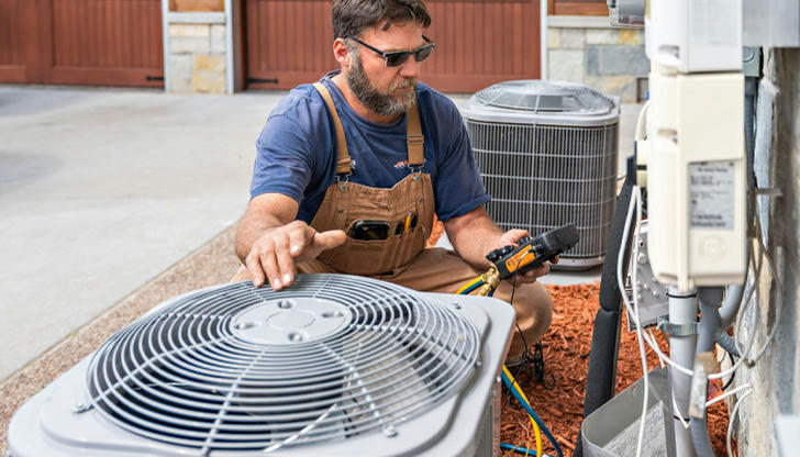Which type of energy bill change most strongly suggests an HVAC inspection is needed?