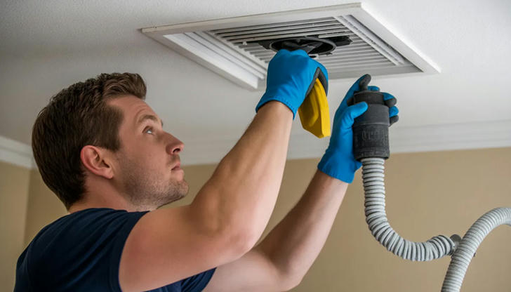 In which situation is professional air duct cleaning actually recommended?