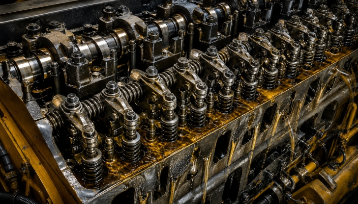 How does a Jake Brake (compression-release engine brake) slow down a semi-truck?