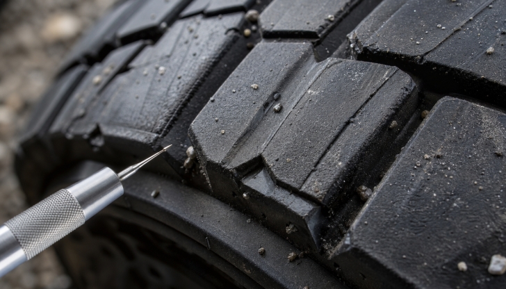What is the federal minimum tire tread depth allowed for semi-truck steer tires?