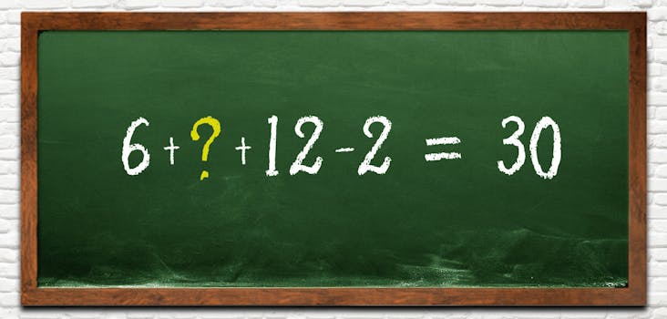 Which number completes the equation?