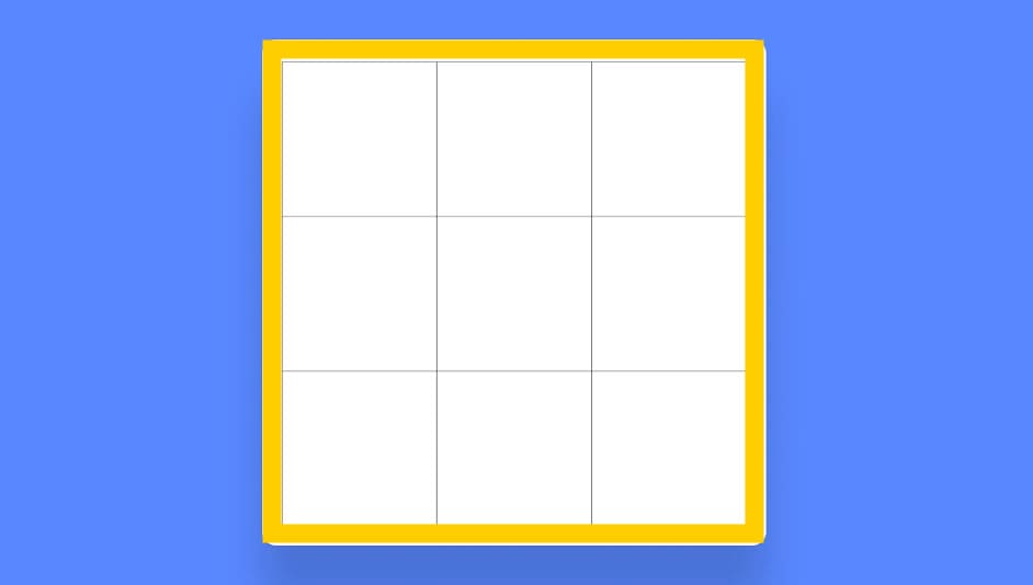 In total, how many rectangles are in a 3x3 grid of squares?