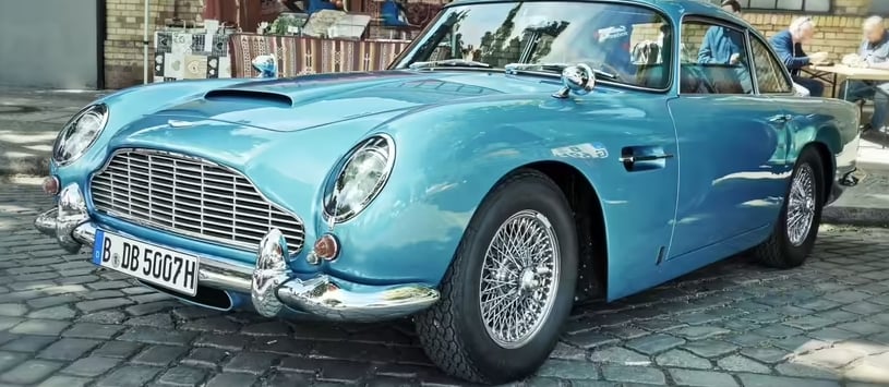 Can you name this car that's also known as the "James Bond" car?