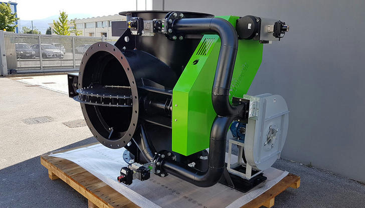 Which component automatically helps regulate airflow inside ductwork?