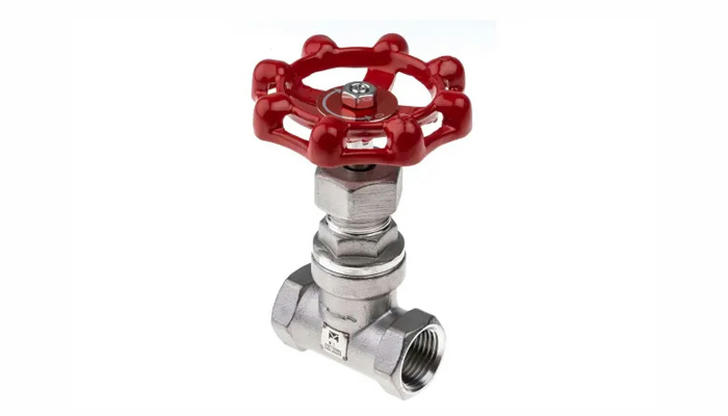 This plumbing part controls water to a fixture. What is it?
