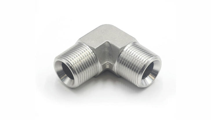 This plumbing fitting forms a 90-degree corner. Name it.