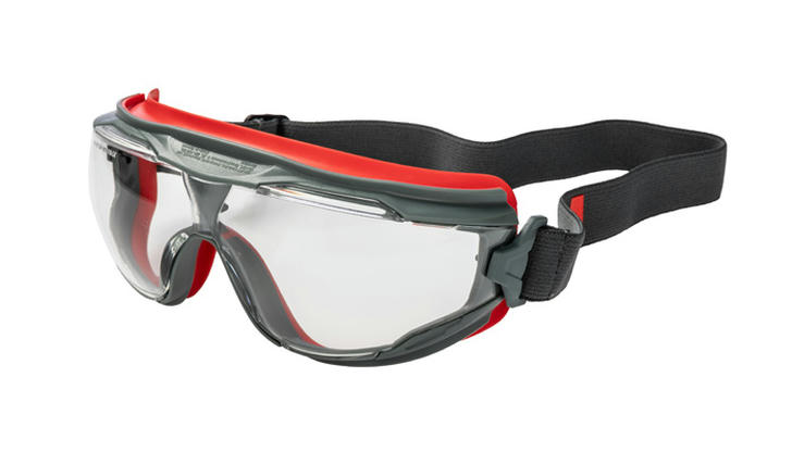 Which item helps protect your eyes during pipe cutting?