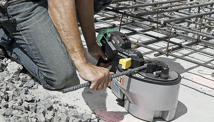 You see a worker using a rebar bender to try and cut rebar. What's the likely issue?