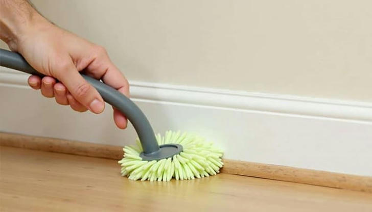 Which task is typically included in deep cleaning?