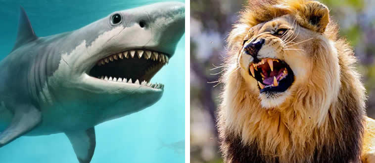 Which one lives in the ocean?