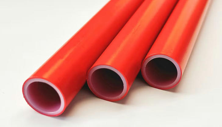 Which pipe material is most commonly used for residential water supply today?