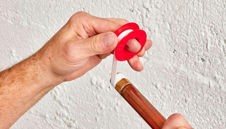 Should Teflon tape be used on compression fittings?