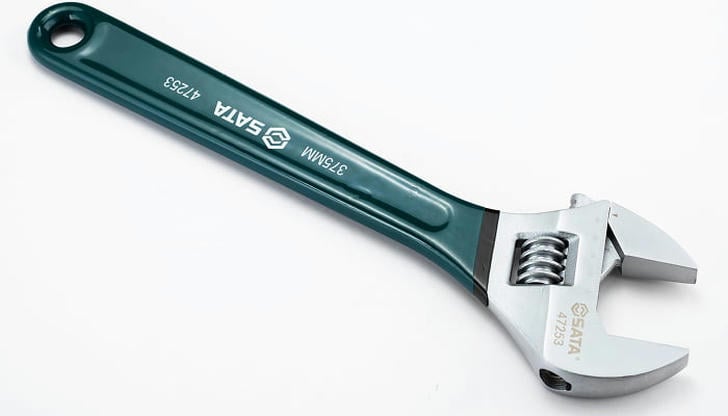 When maintaining a wrench, what is the first step?