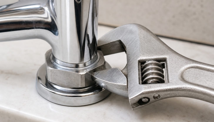 Which tool tightens packing nuts under faucets?