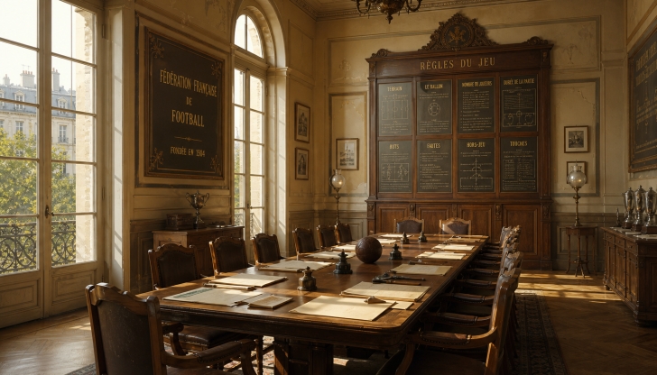 Who became the historically first President of FIFA in 1904, when the federation was formed?