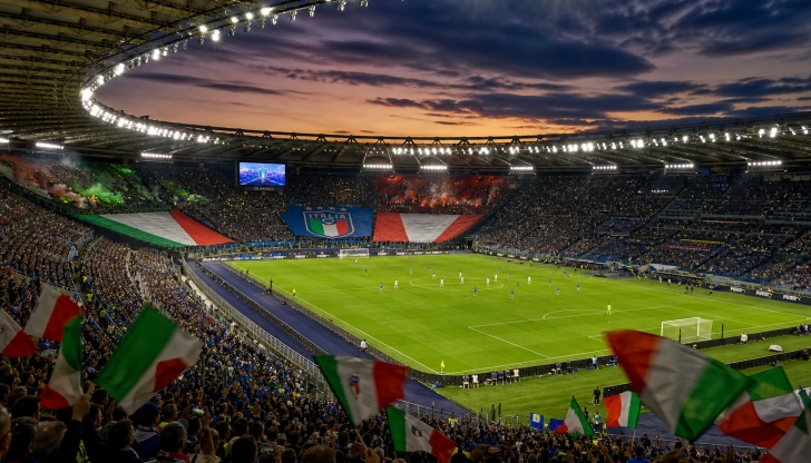 Which legendary European country hosted the defensive defense-heavy World Cup in 1990?