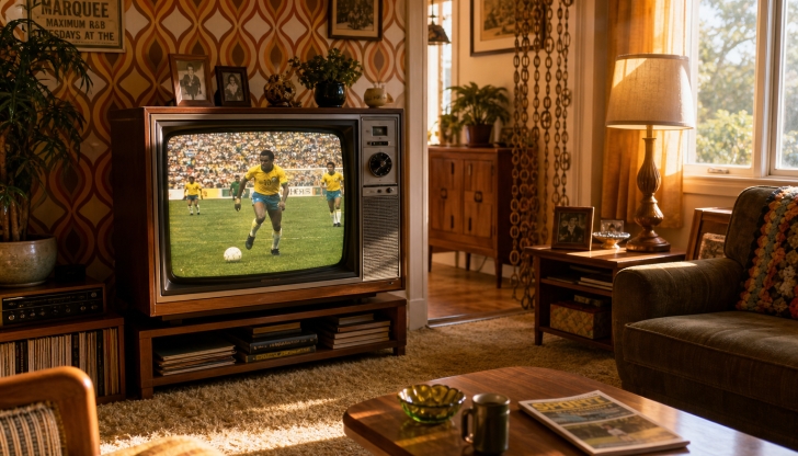 What was the first FIFA World Cup tournament to be officially broadcast on color television?