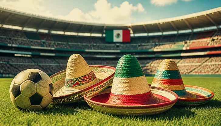 Which co-host country is making history by hosting stages in three individual World Cups?