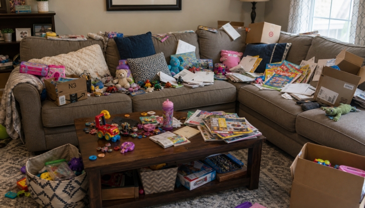 Why do professional maids appreciate it when homeowners "tidy up" small clutter before they arrive?