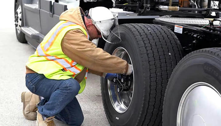 9. During pre-trip inspection, what should you check about the tires?