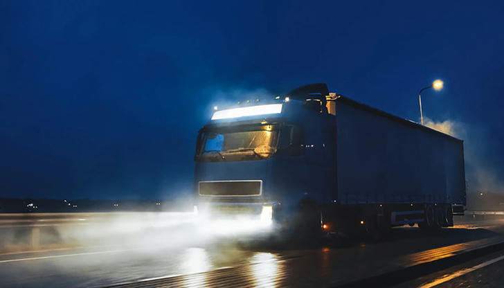 19. How should a driver adjust their behavior when driving at night?