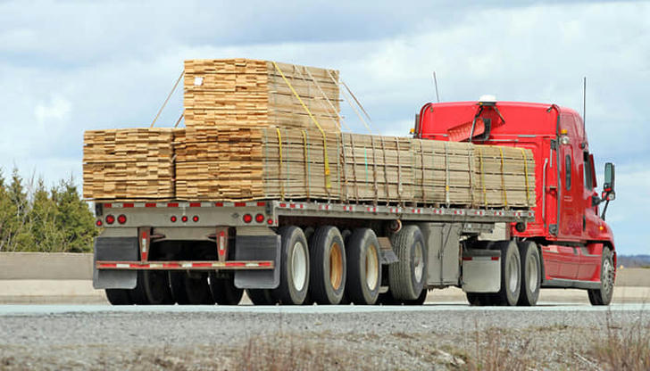 25. What is the correct method to secure cargo using straps?
